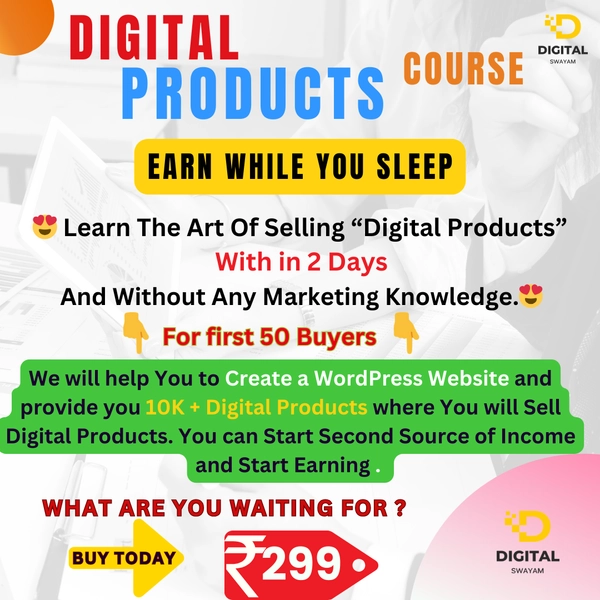 digital product selling course